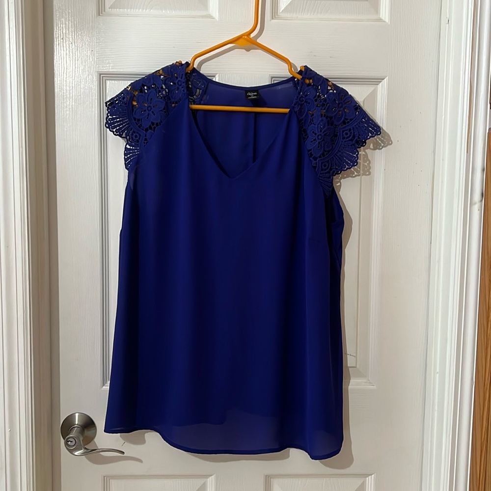 City Streets blouse 1X